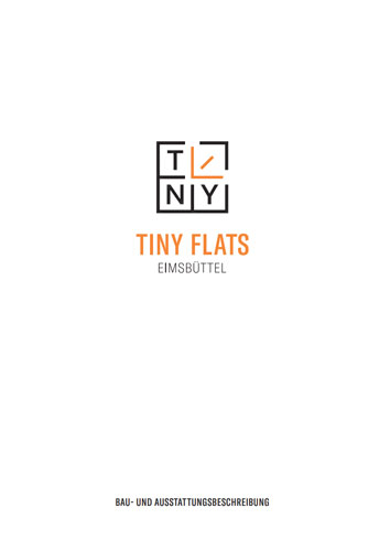 Ausstattungskatalog Tiny Flats